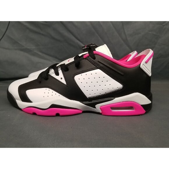 Jordan 6 Retro Low (GS) Sneakers Black Pink Size 3Y NEW IN BOX! - Picture 5 of 13